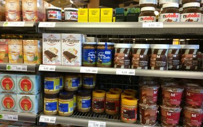 Dutch chocolate sprinkles in Switzerland